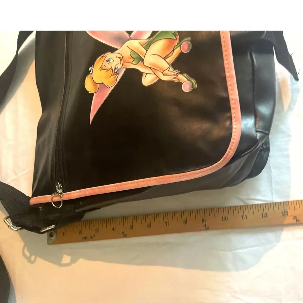 Tinkerbell Messenger Bag Excellent Tinker Bell Pink And Black Purse Shoulder Bag
